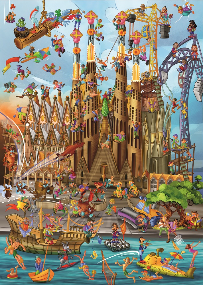 Unbekannt A D Toys 2 – Puzzle 1000 brendek Ilde